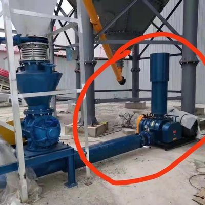 Cast Iron Motor 0.75-90kw Model 200 Three Lobe Roots Blower for Industrial Applications