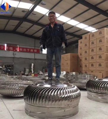 Stainless Steel 304 Roof Turbine Fan with NO POWER Motor and customerized Voltage