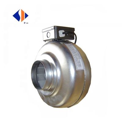 Economical Hydroponics Grow Room Duct Inline Centrifugal Mini Fan With Steel Blade