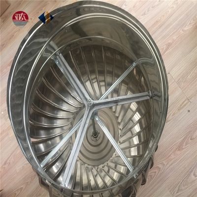Stainless Steel Blade Industrial Roof Extractor Fan Without Electricity for Hotels Made