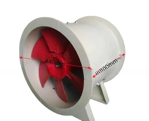 HTF Fireproof Smoke Exhaust Axial Flow Fan with High Temperature Resistant Properties