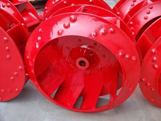 Industrial Centrifugal Impeller/Wheel/Blade with FRP/Aluminum/Cast Iron Material