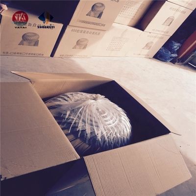 SS304 Arranged Roof Made Wind Powered Exhaust Fan Roof Ventilator for Roof Assembled
