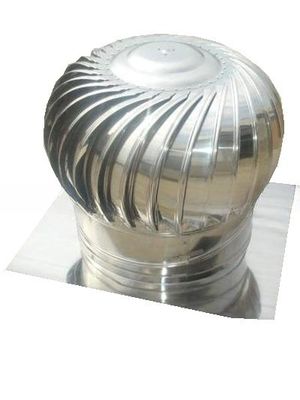 Air Driven Stainless Steel Wind Driven Roof Top Turbine Fan for Optimal Ventilation