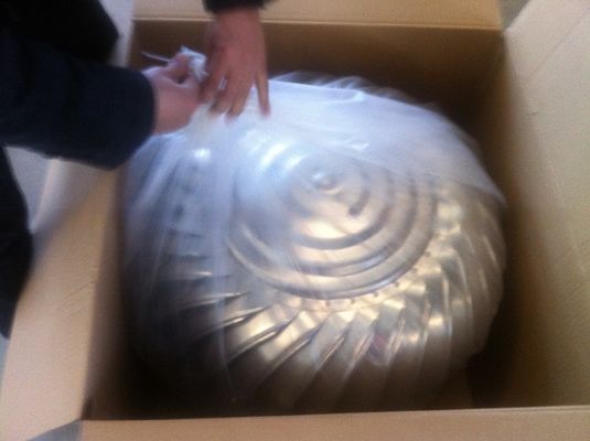Air Driven Stainless Steel Wind Driven Roof Top Turbine Fan for Optimal Ventilation